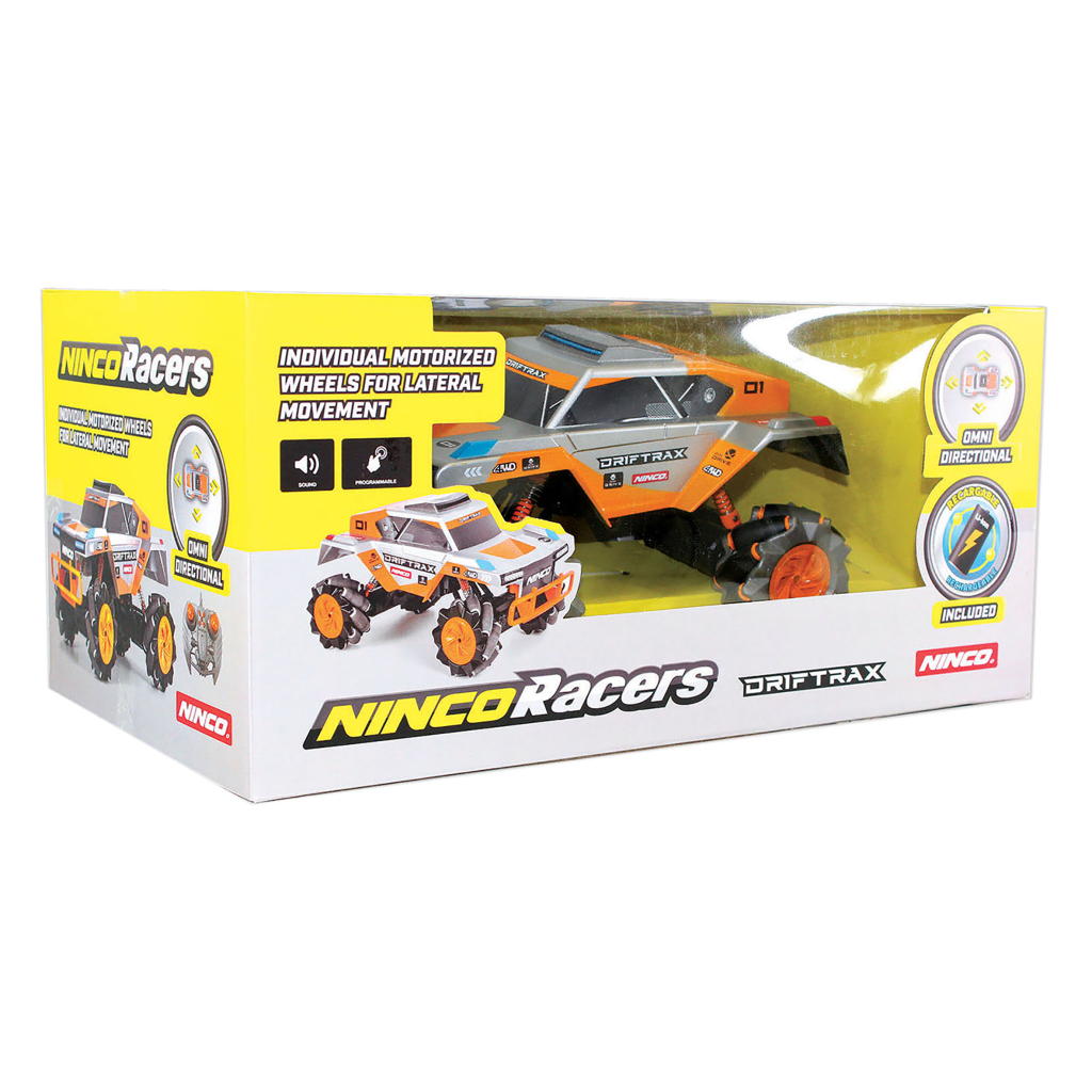 Ninco RC Drift Trax Auto 34x18x15.8 cm Grijs/Oranje - Image 3