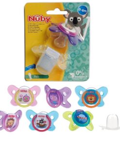 Nuby Fopspeen 0-6 Maanden Assorti