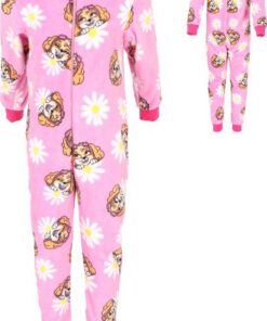 Onesie Paw Patrol Roze Maat 98-104