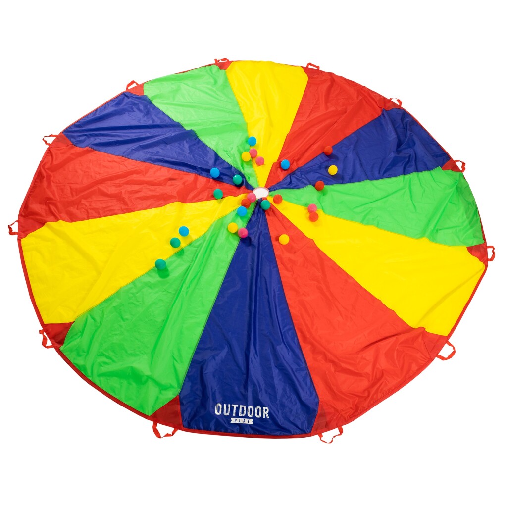 Outdoor Play Parachutedoek met Ballen - Image 2
