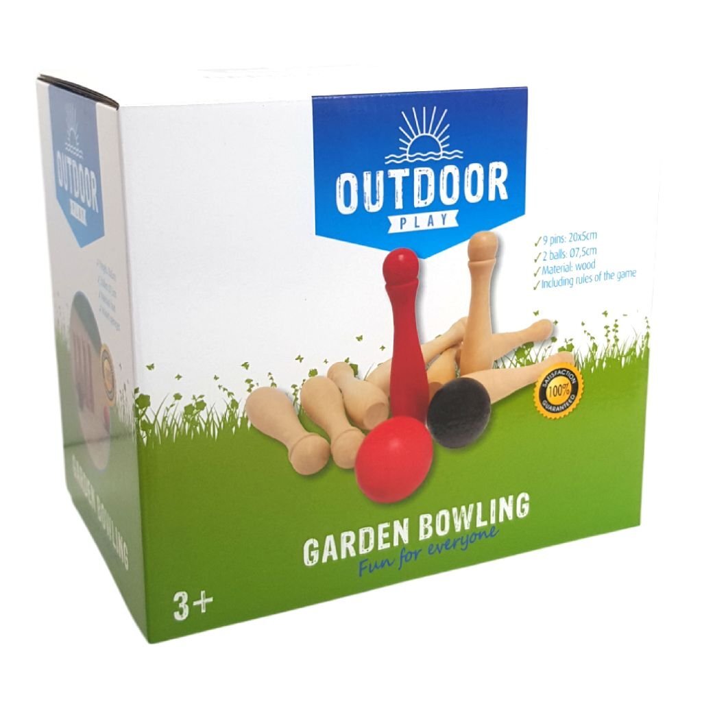 Outdoor Play Tuin Bowlen Hout - Image 2