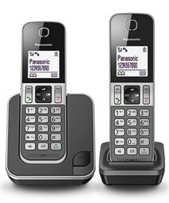 Panasonic KX-TGD312NLG Telefoons 2 Stuks Zwart/Grijs