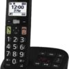 Panasonic KX-TGU130EXB Telefoon Single Dect Senioren Telefoon met Grote toetsen