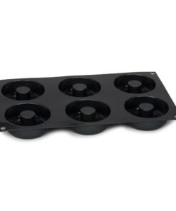 Alternative view of Patisse Donutvorm 6 Vaks 29x17 cm Zwart/Siliconen