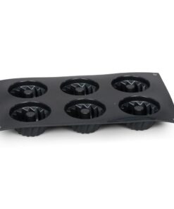 Alternative view of Patisse Mini Tulbandvorm 6 Vaks 29x17 cm Zwart/Siliconen