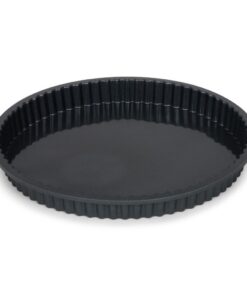 Patisse Quichevorm 28 cm Zwart/Siliconen