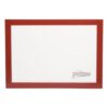 Patisse Siliconen Bakmat 52x32 cm Rood/Wit