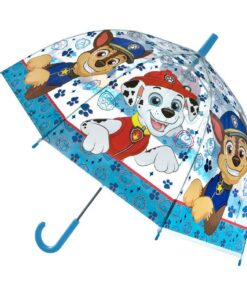 Paw Patrol Kinderparaplu 69 cm Blauw/Transparant