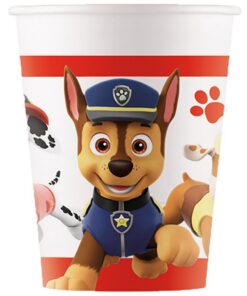 Paw Patrol Ready For Action Papieren Bekers 8 Stuks