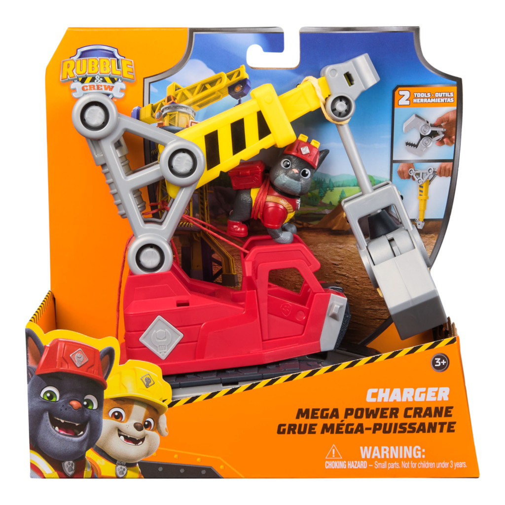 Paw Patrol Rubble and Crew Charger Tool Vehicle - Image 5
