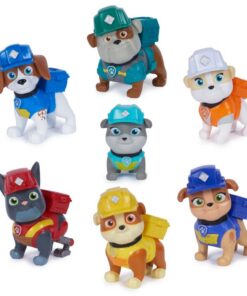 Alternative view of Paw Patrol Rubble and Crew Figuren 7 Stuks