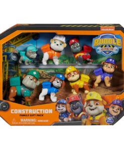 Paw Patrol Rubble and Crew Figuren 7 Stuks