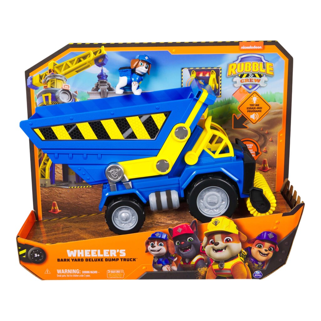 Paw Patrol Rubble and Crew Vuilniswagen + Licht en Geluid - Image 5