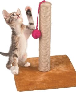 Alternative view of Pet Toys Krabpaal met Balletje Hout 30 x 35 cm