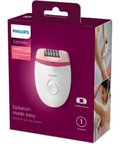 Alternative view of Philips BRE235/00 Satinelle Epilator Wit/Roze