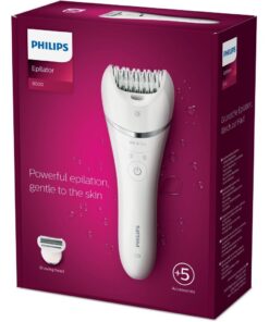 Alternative view of Philips BRE710/00 Series 8000 Wet and Dry-Epileerapparaat Wit/Roze