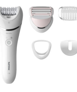 Philips BRE710/00 Series 8000 Wet and Dry-Epileerapparaat Wit/Roze