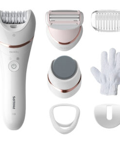 Philips BRE730/00 Series 8000 Wet and Dry Epileerapparaat Roze/Wit