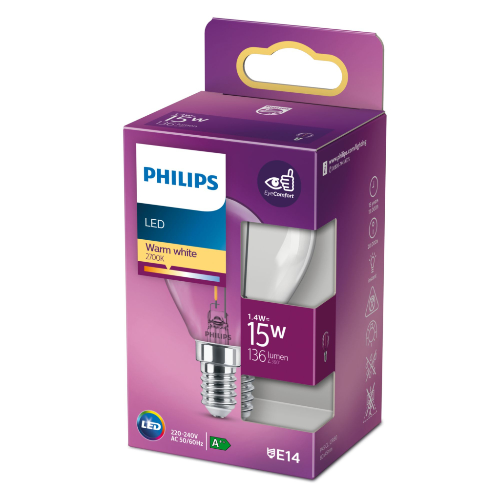 Philips Classic LED Lamp 15W E14 Warm Wit - Image 2