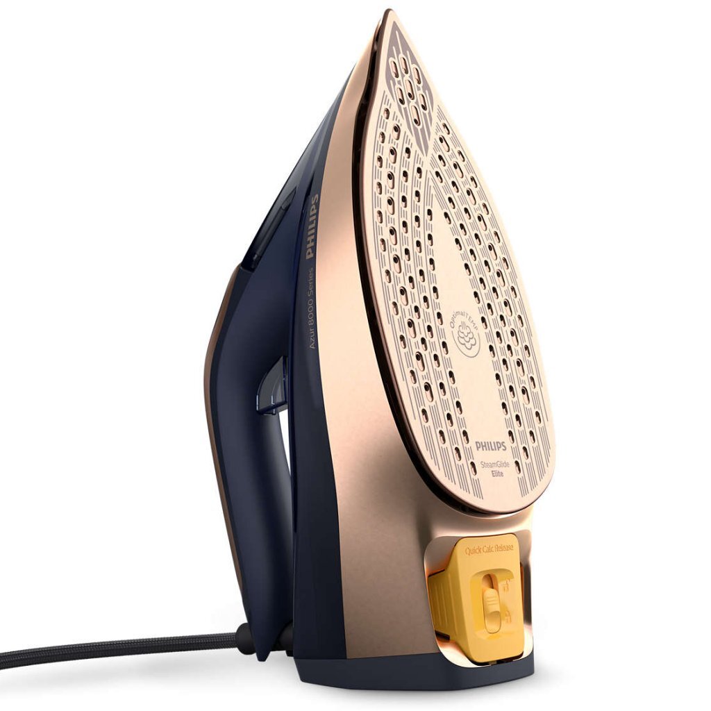 Philips DST8050/20 Azur 8000 Series Stoomstrijkijzer Blauw/Goud - Image 2