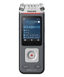 Philips DVT6110 VoiceTracer Audiorecorder Zwart/Zilver