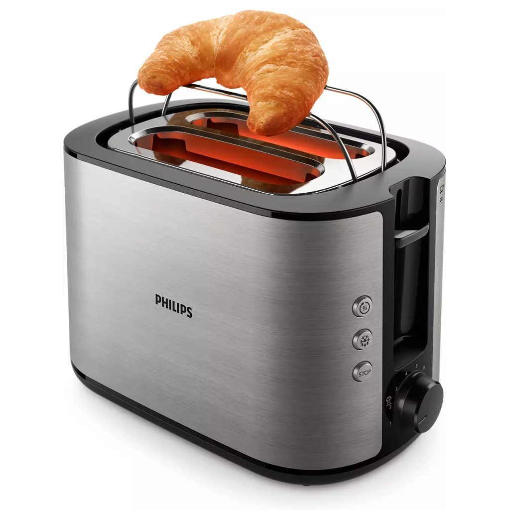 Philips HD2650/90 Viva Collection Broodrooster 950W Zwart/RVS - Image 3