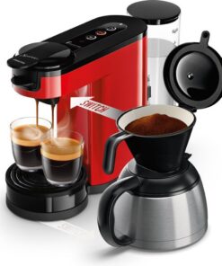 Alternative view of Philips HD6592/84 Pad- en Filterkoffiezetapparaat Rood/Zwart