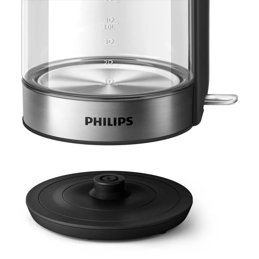 Philips HD9339/80 Series 5000 Glazen Waterkoker 1.7L 2200W RVS/Zwart - Image 3