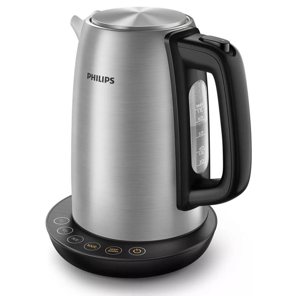 Philips HD9359/90 Avance Collection Waterkoker 1.7L 2200W RVS/Zwart - Image 2