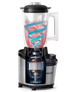 Alternative view of Philips HR3760/00 7000 Series Blender Zwart/RVS