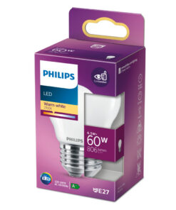Alternative view of Philips LED Lamp 60W E27 Warm Wit