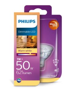 Alternative view of Philips LED-Verlichting Dimbare Spot Warm White GU5.3 50W