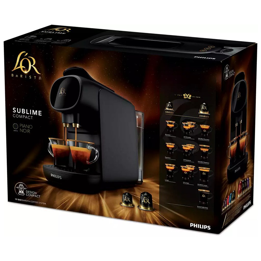 Philips LM9012/60 LOr Barista Capsule Koffiezetapparaat Zwart - Image 5
