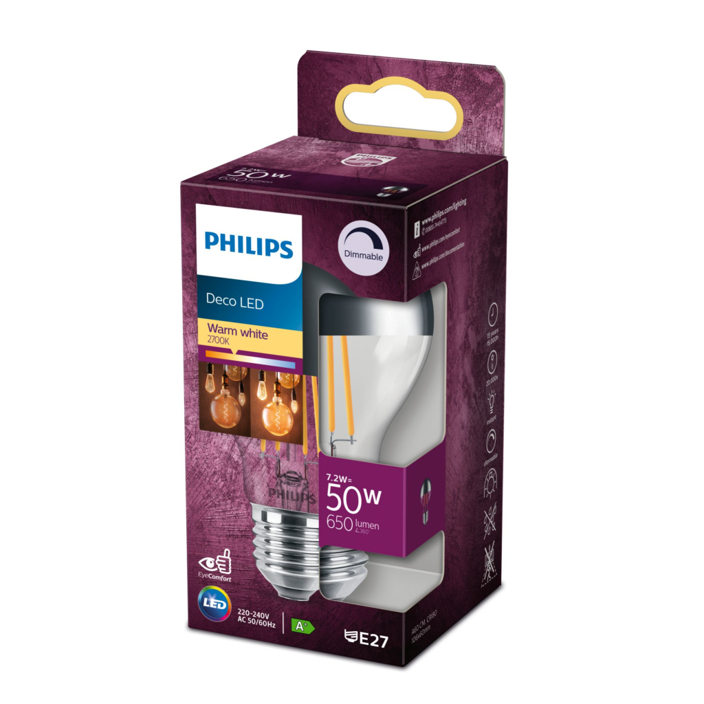 Philips Led Cl A60 Cl D 50w E27 - Image 2
