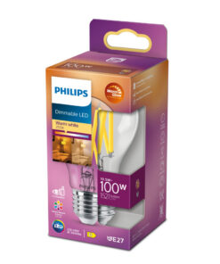 Alternative view of Philips Led Cl A60 Cl Wgd 100w E27