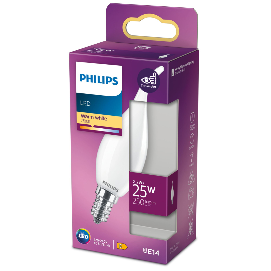 Philips Led Cl Ba35 Fr Nd 25w E14 - Image 4