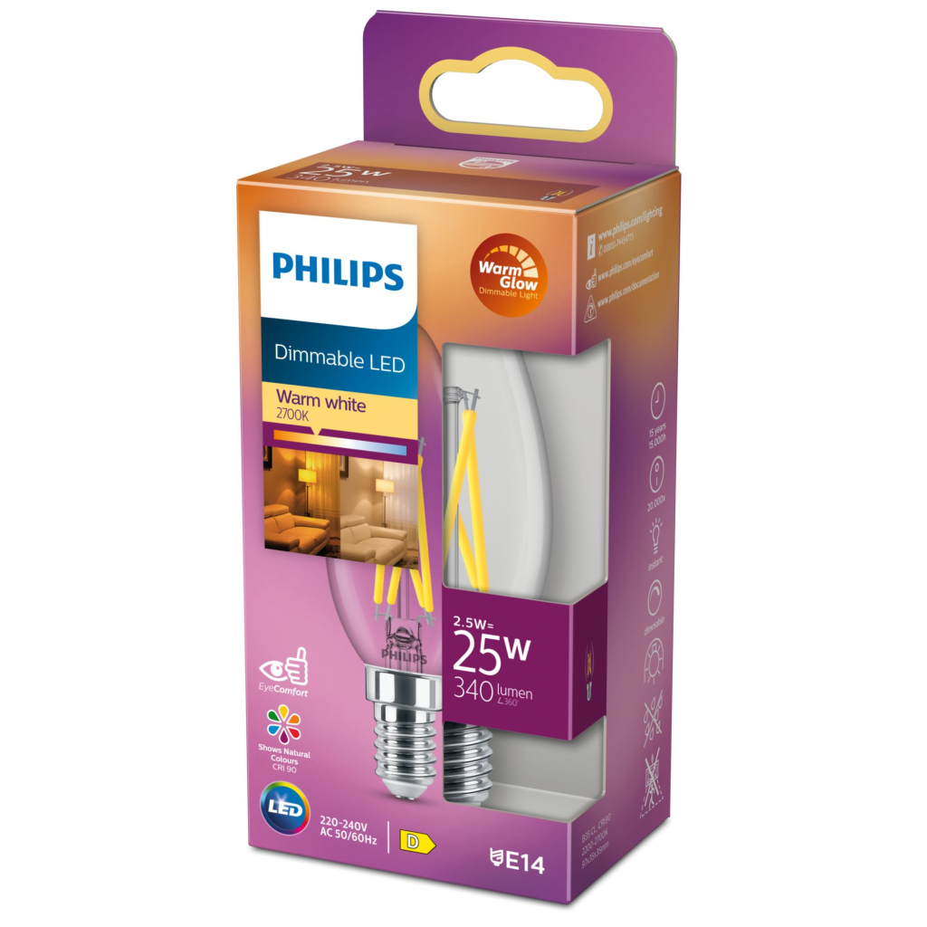 Philips Led Classic 25w B35 E14 Cl Wgd90 Srt4 Verlichting - Image 3