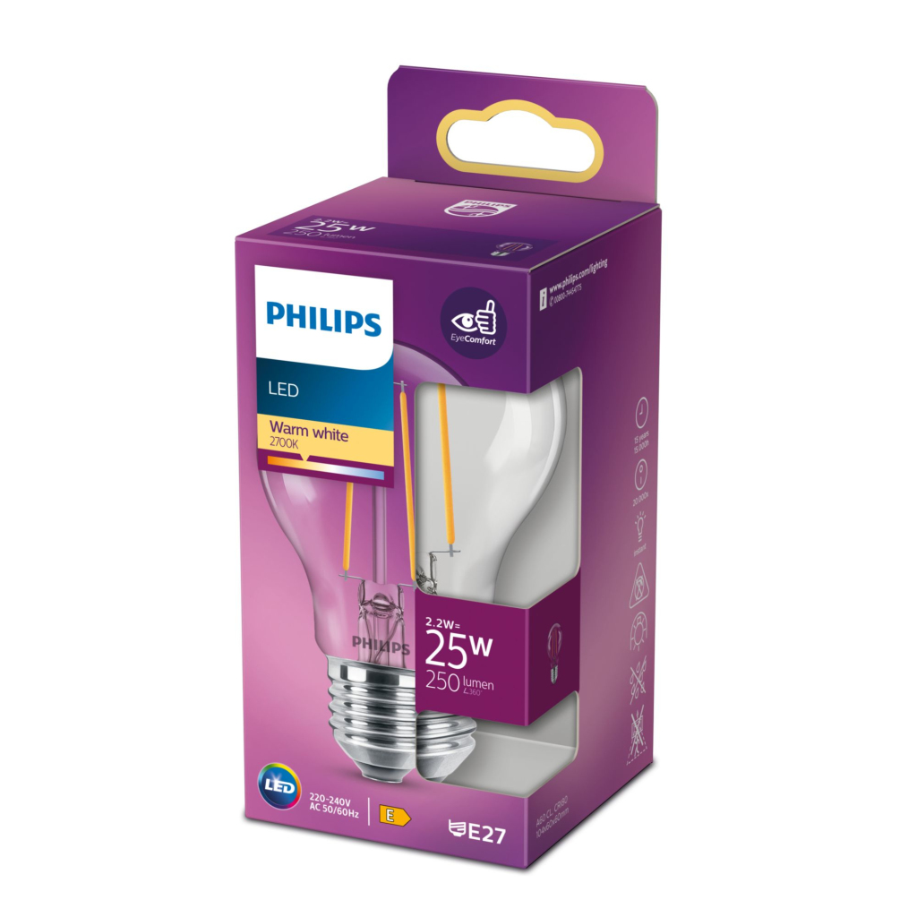 Philips Led Classic 25w E27 Wwa60 Cl Nd Srt4 Verlichting - Image 3