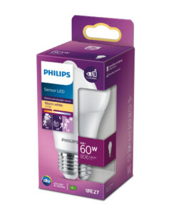 Alternative view of Philips Led Sensor Fr Nd 60w E27