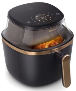 Alternative view of Philips NA332/00 Serie 3000 Airfryer 6.2L 1700W Zwart/Goud