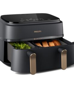 Alternative view of Philips NA352/04 3000 Serie Airfryer 9L 2750W Zwart/Goud