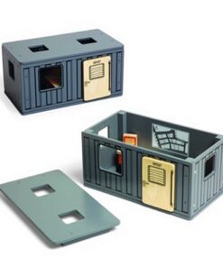 Pintoy Bouwcontainer met Kantoormeubeltjes