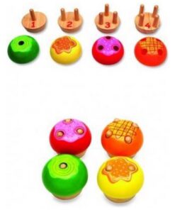 Pintoy P07511 Houten Cake Puzzel