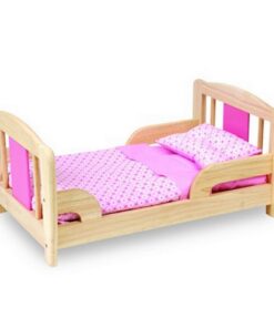 Pintoy P07541 Groot Houten Poppenbed 53cm