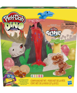 Play-Doh Slime Hydro Glitz Dino Vulkaan