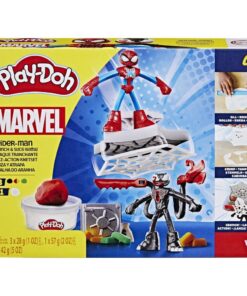 Play-Doh Spiderman Launch and Slice Battle