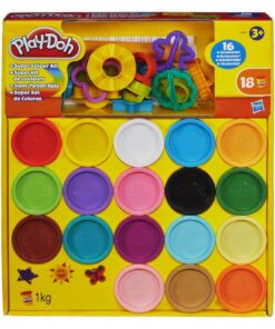 Alternative view of Play-Doh Super Color Kit 18 Potjes Klei