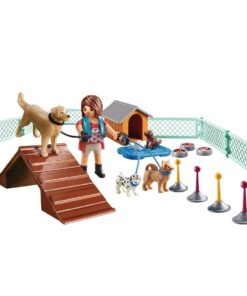 Alternative view of Playmobil 70676 City Life Gift Set Hondentrainster