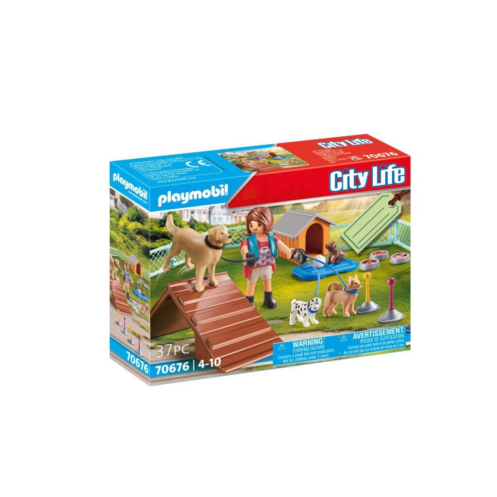 Playmobil 70676 City Life Gift Set Hondentrainster - Image 3