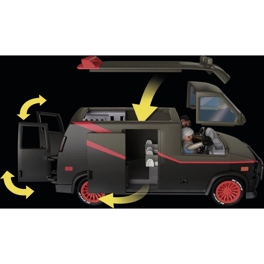 Playmobil 70750 The A-Team Bus - Image 5